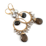 Gisele - Smokey Quartz & Pearl