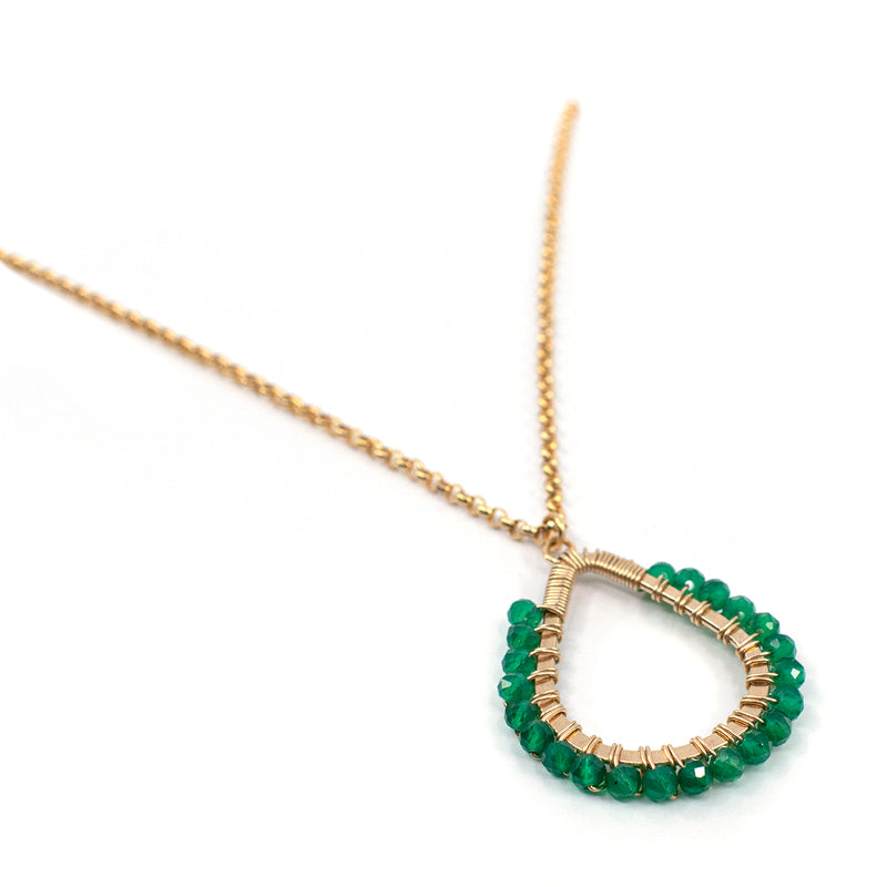 Elena - Green Onyx